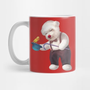 Cute dog performing magic trick Mug